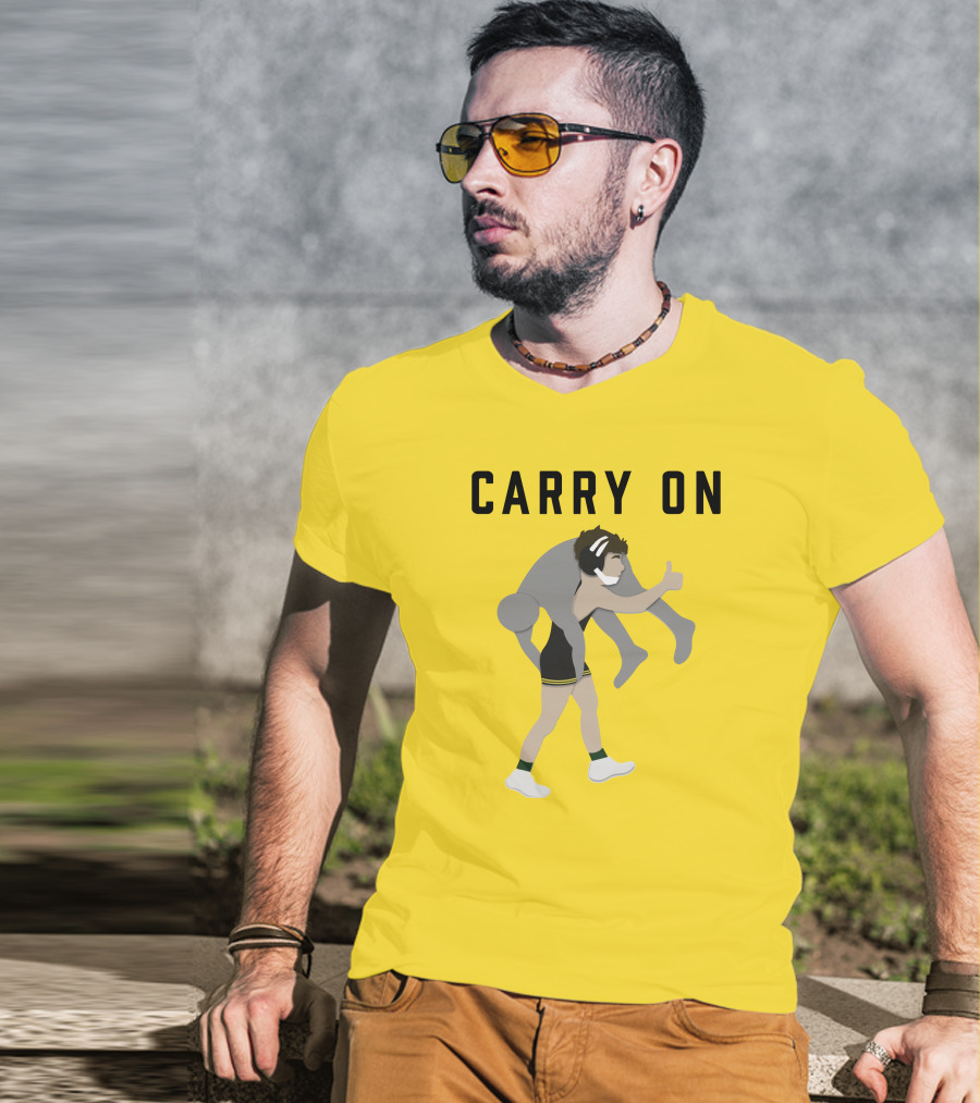 Carry On Ross Bendik Wrestling T-Shirt