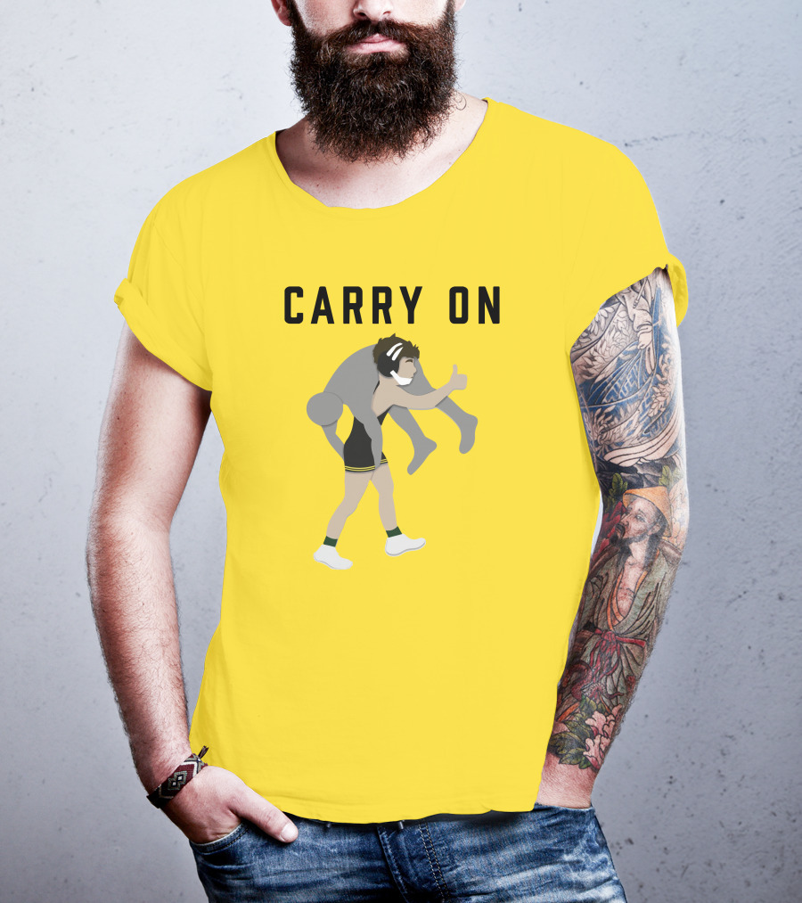 Carry On Ross Bendik Wrestling T-Shirt