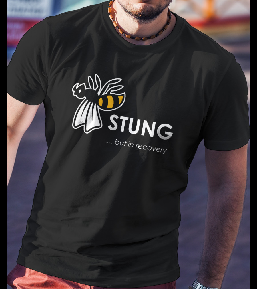 Bumblebee Transformation Journey Stung But In Recovery T-Shirt