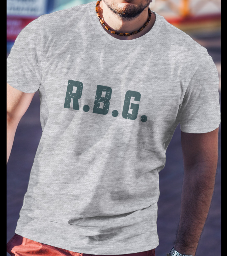 R.B.G. Ruth Bader Ginsburg Iconic T-Shirt