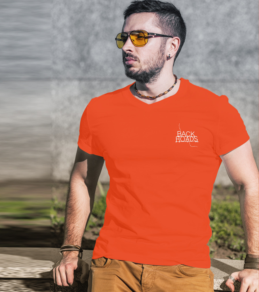 Back Roads Adventure Forest Creek Camping Nature Exploration T-Shirt