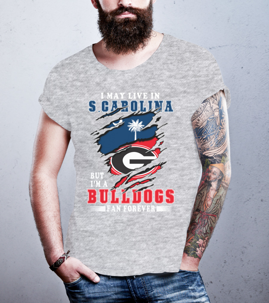 S. Carolina Bulldogs Fan Georgia Forever T-Shirt