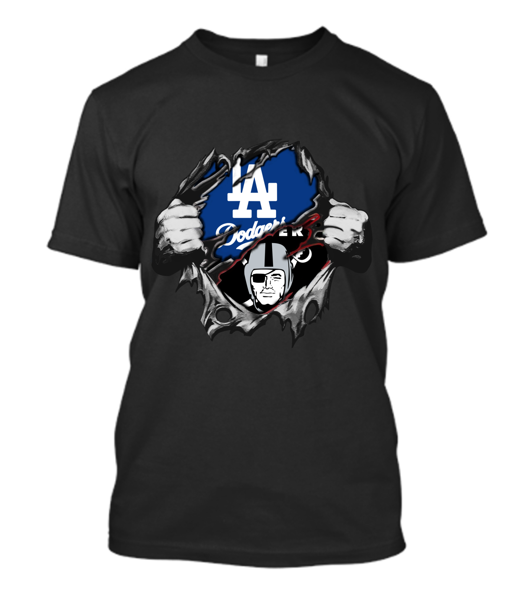 Dodgers La Raiders T-Shirt