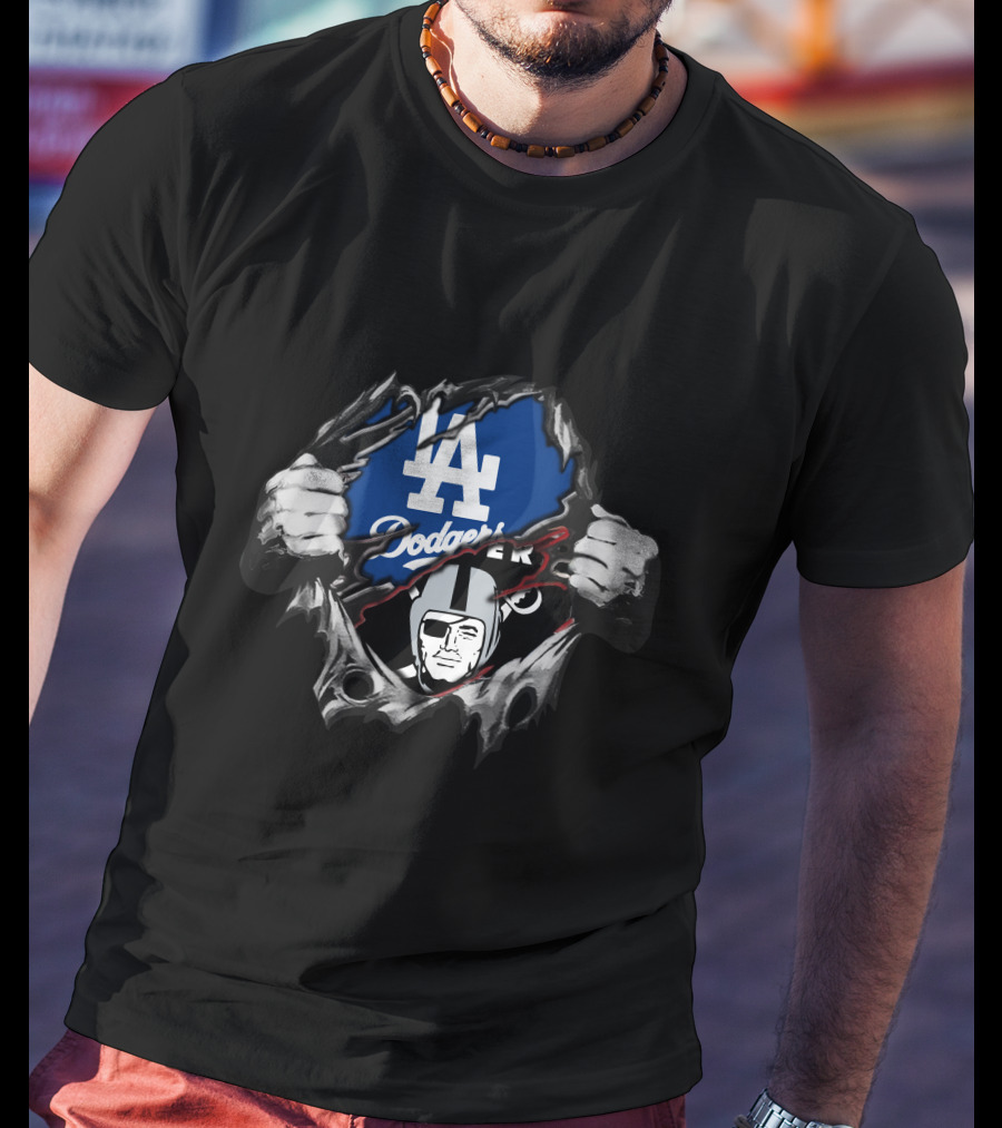 Dodgers La Raiders T-Shirt
