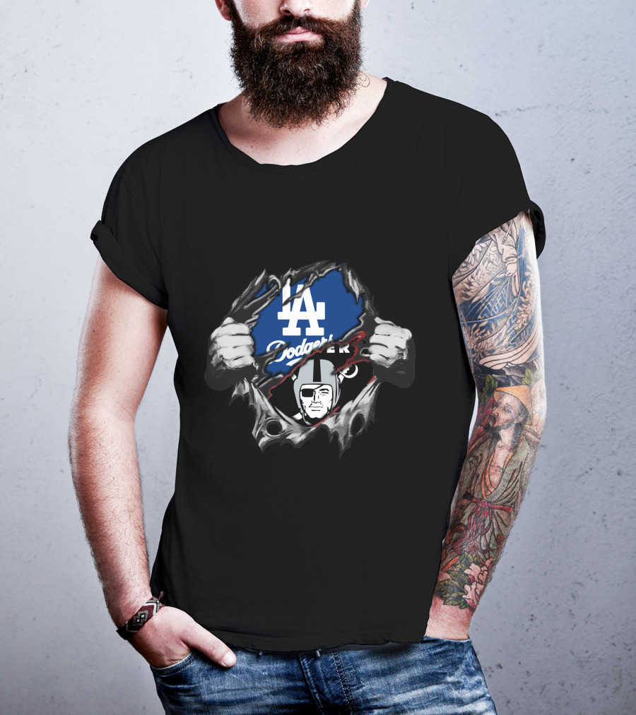 Dodgers La Raiders T-Shirt