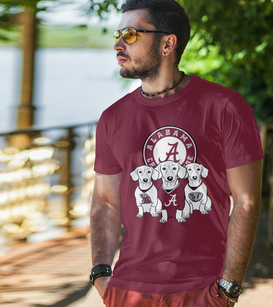Alabama Crimson Tide Dogs T-Shirt