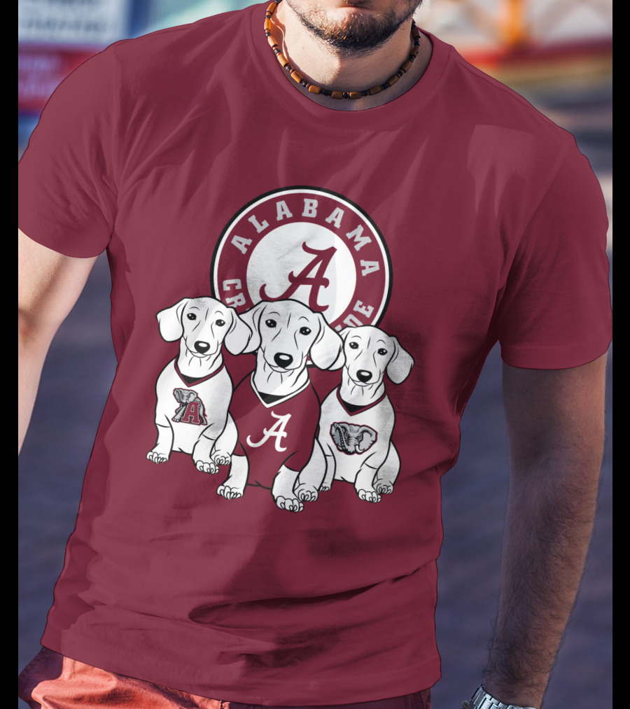 Alabama Crimson Tide Dogs T-Shirt