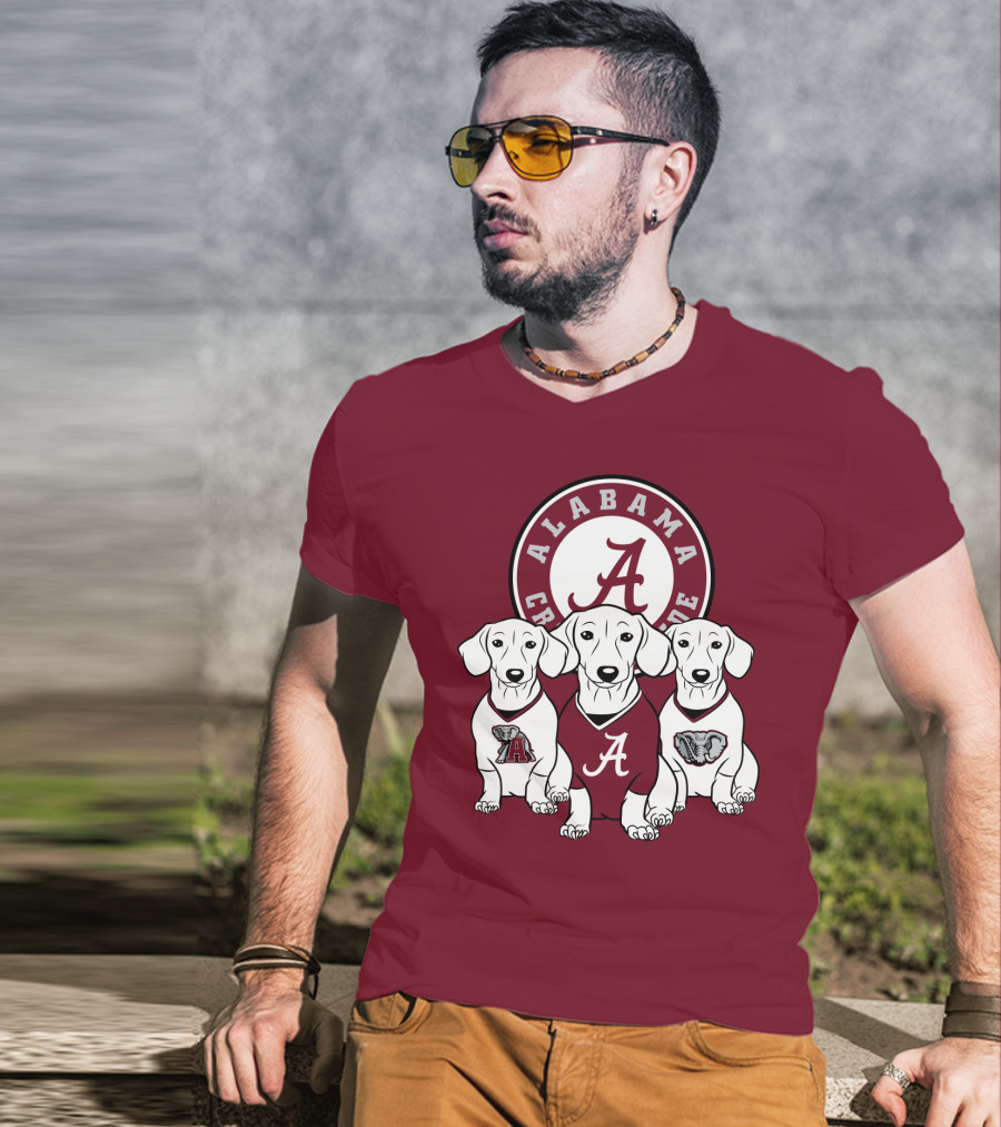 Alabama Crimson Tide Dogs T-Shirt