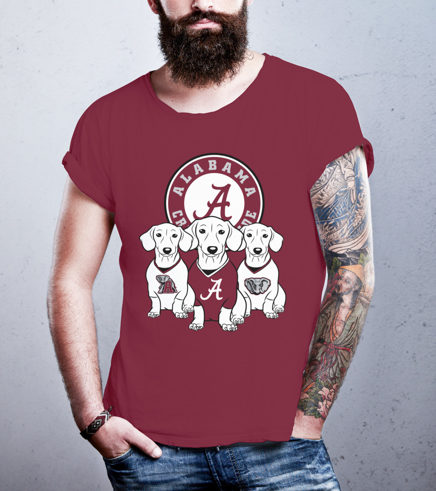 Alabama Crimson Tide Dogs T-Shirt