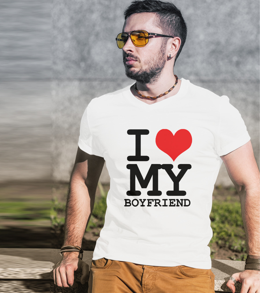 I Heart My Boyfriend T-Shirt