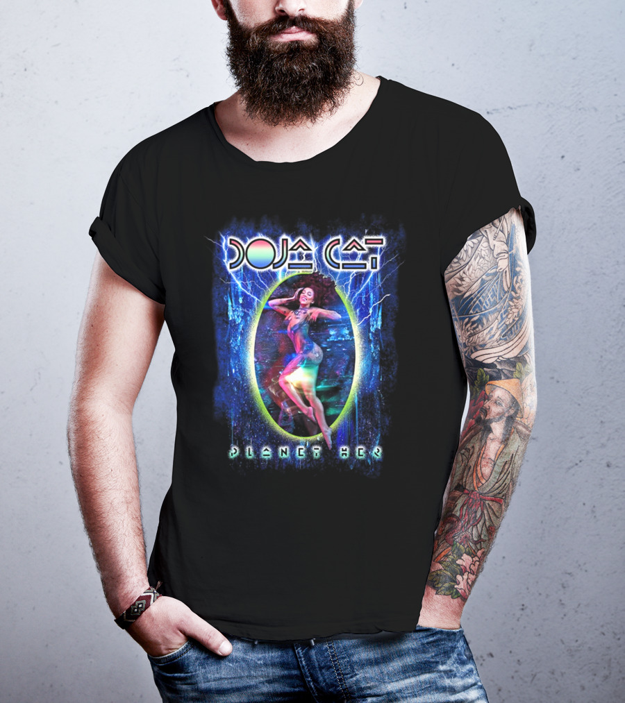 Doja Cat Planet Her Album Cover T-Shirt