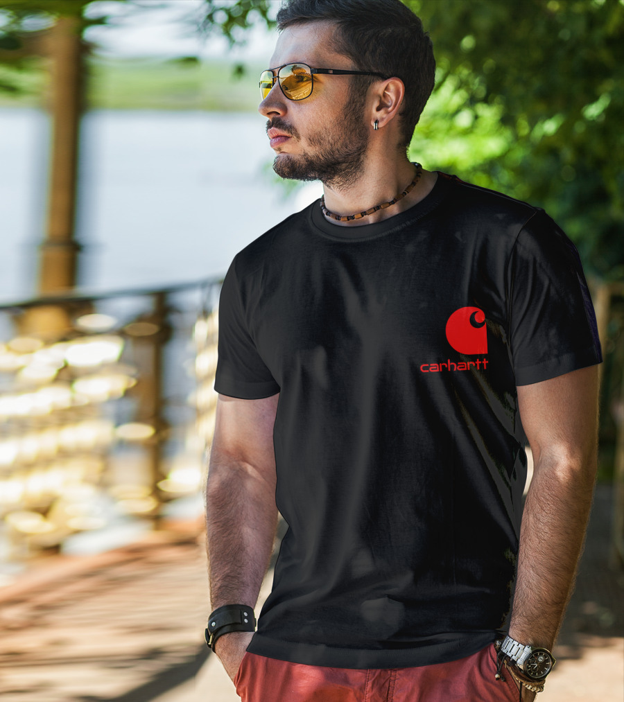 Carhartt Youth Red Logo T-Shirt