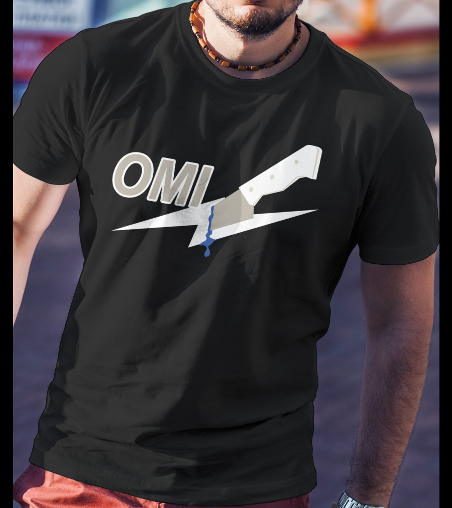 OMI Knife Stab Graphic Reloaded Merch T-Shirt