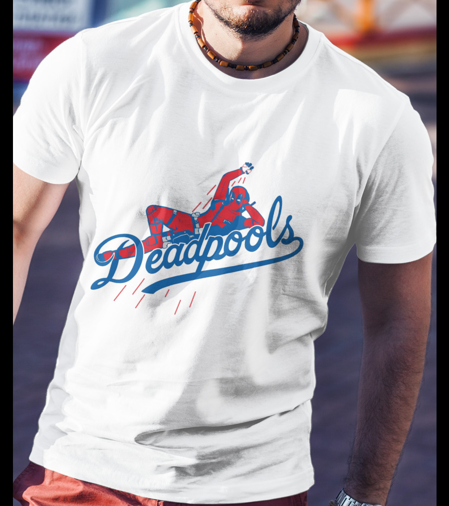 Deadpools Marvel Baseball T-Shirt