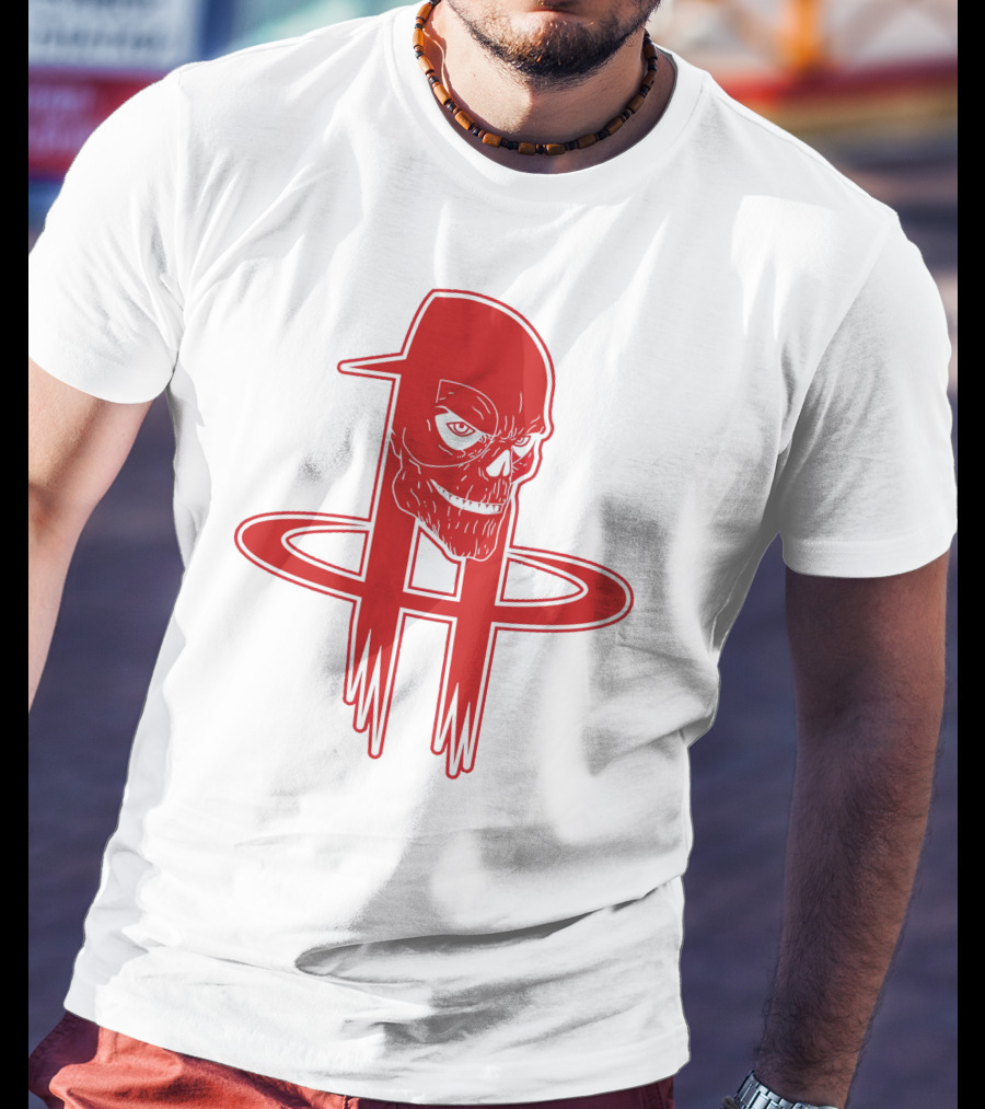 Houston Red Skulls NBA T-Shirt