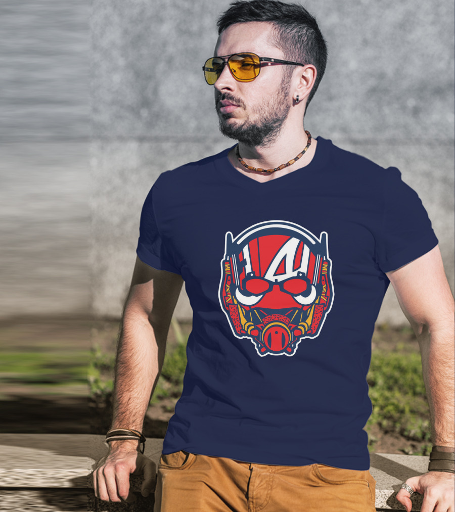 Atlanta Antman Braves Mlb Mashup T-Shirt