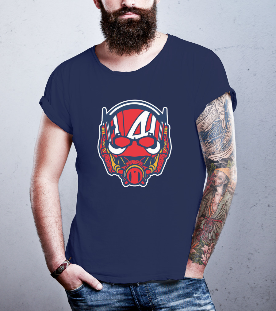 Atlanta Antman Braves Mlb Mashup T-Shirt