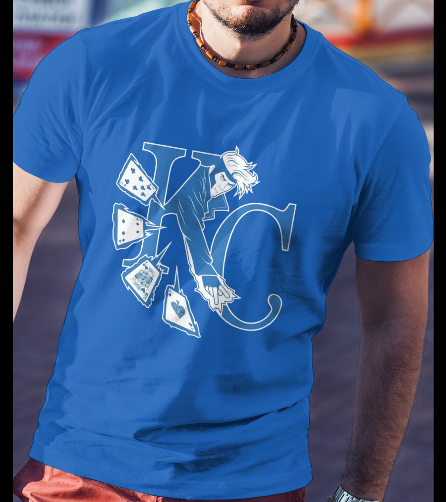 Kansas City Gambits MLB Playing Cards KC T-Shirt