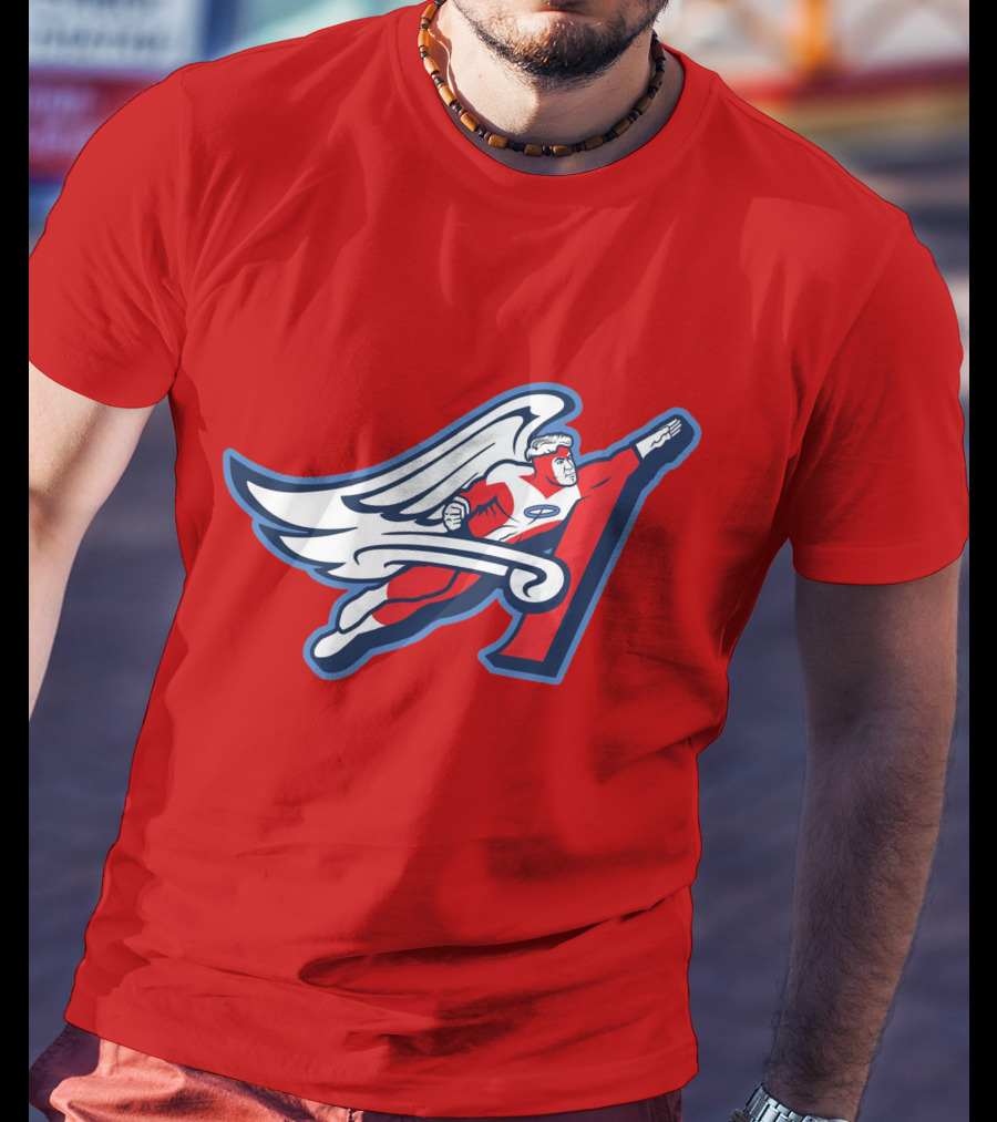 LA Archangels Superhero Wings Mlb T-Shirt