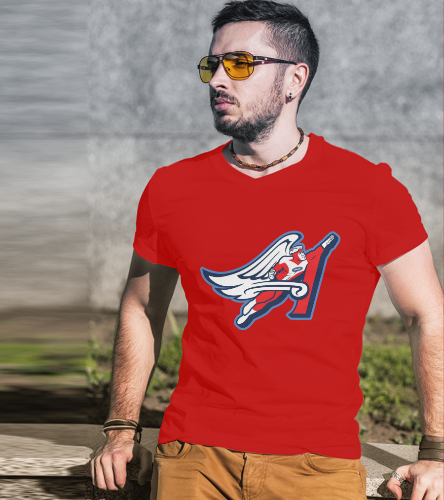 LA Archangels Superhero Wings Mlb T-Shirt