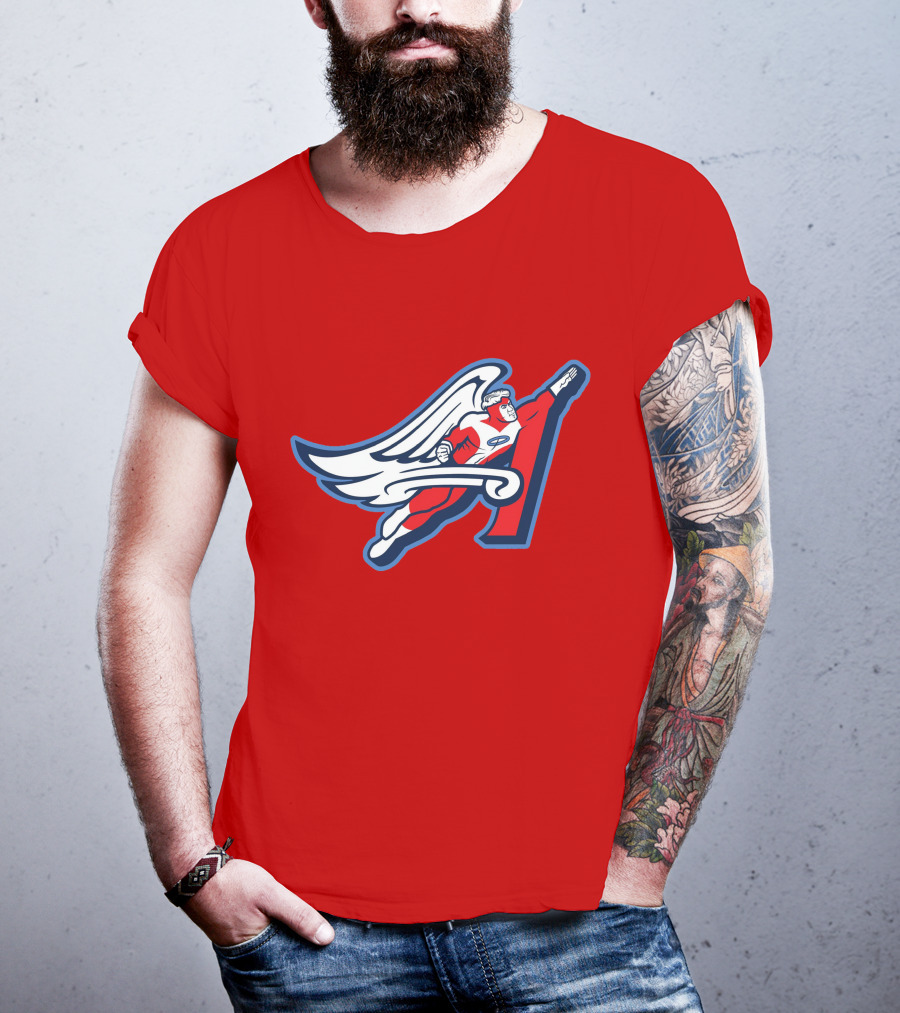 LA Archangels Superhero Wings Mlb T-Shirt