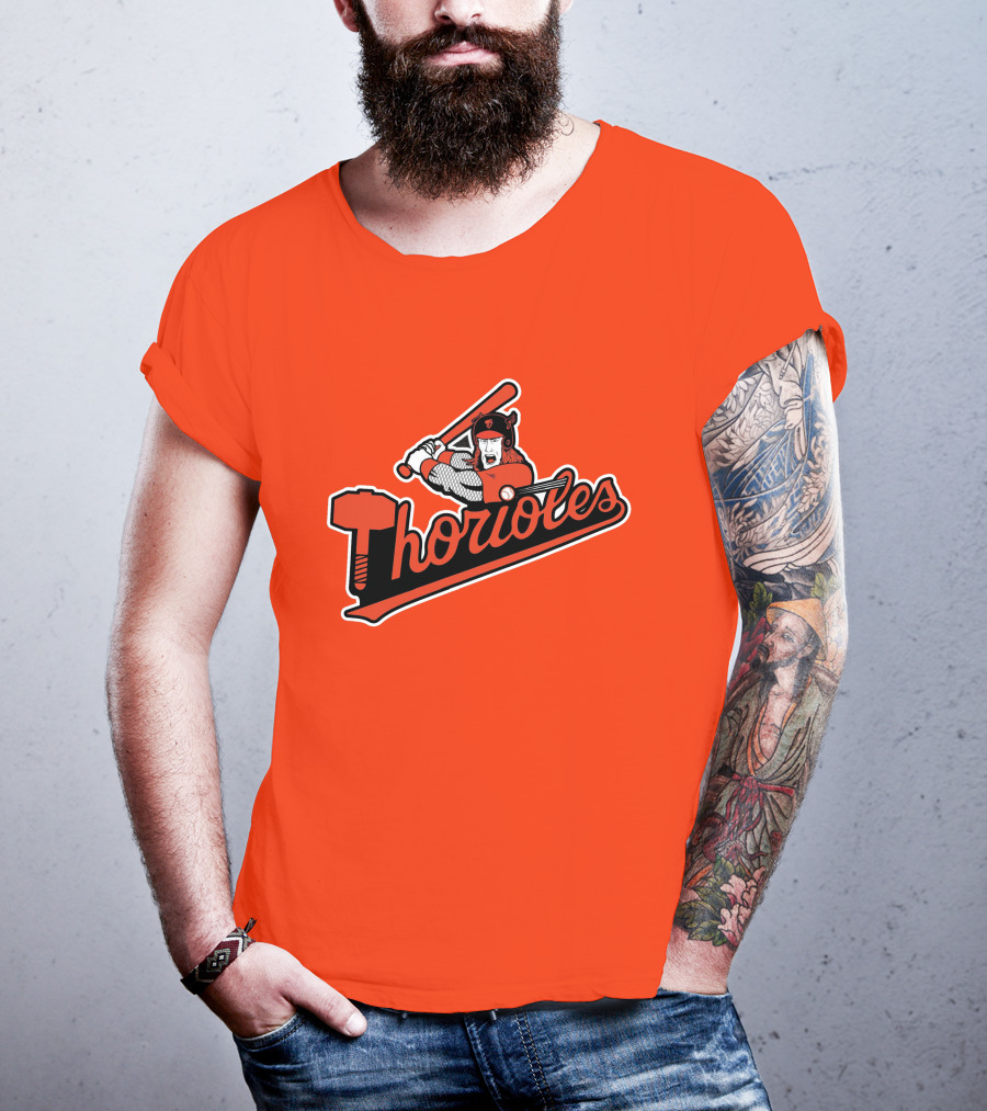 Baltimore Thorioles MLB Thor Baseball T-Shirt