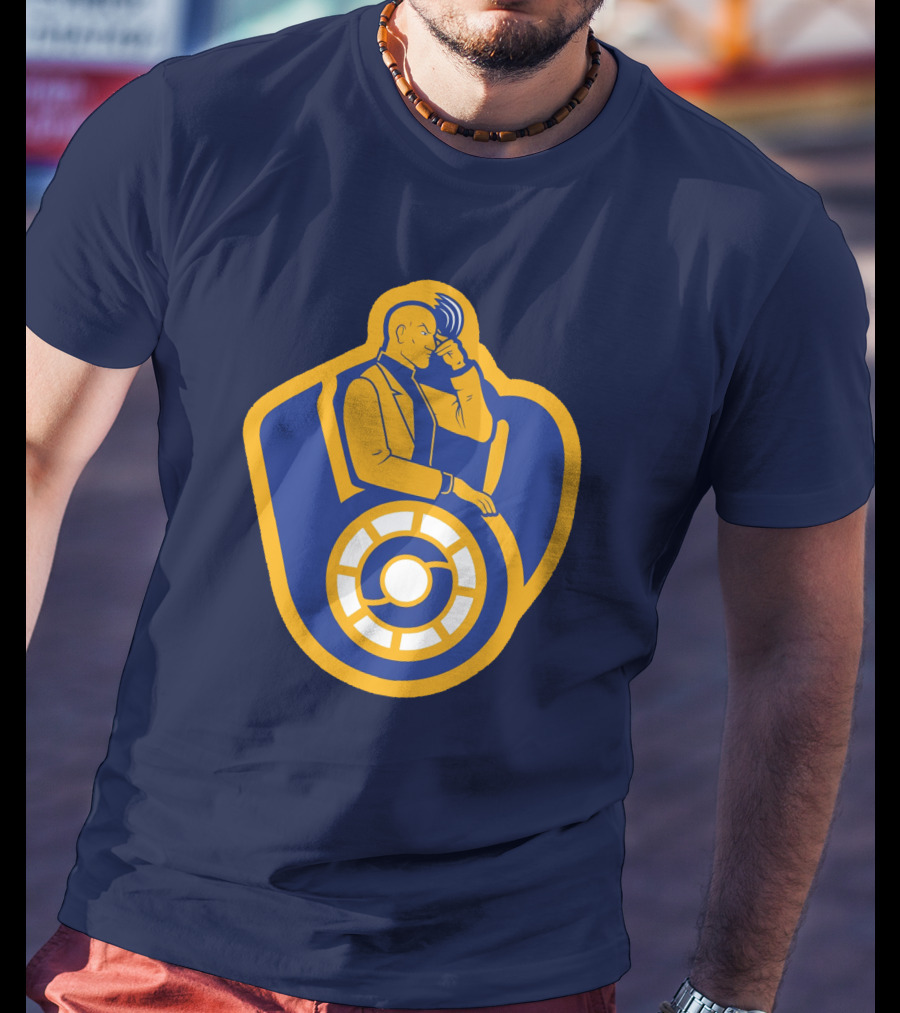 Milwaukee Professor X MLB Brewers Mashup T-Shirt