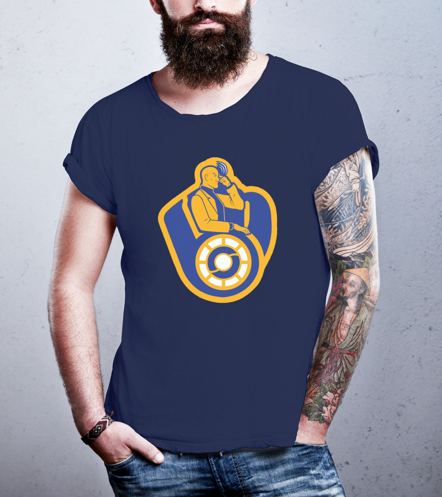 Milwaukee Professor X MLB Brewers Mashup T-Shirt