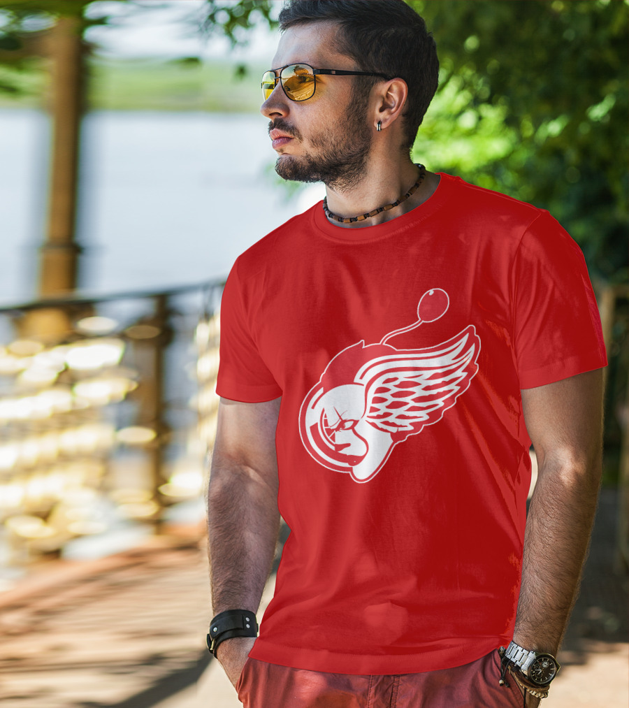 Detroit Red Wings Pennywise NHL Crossover T-Shirt