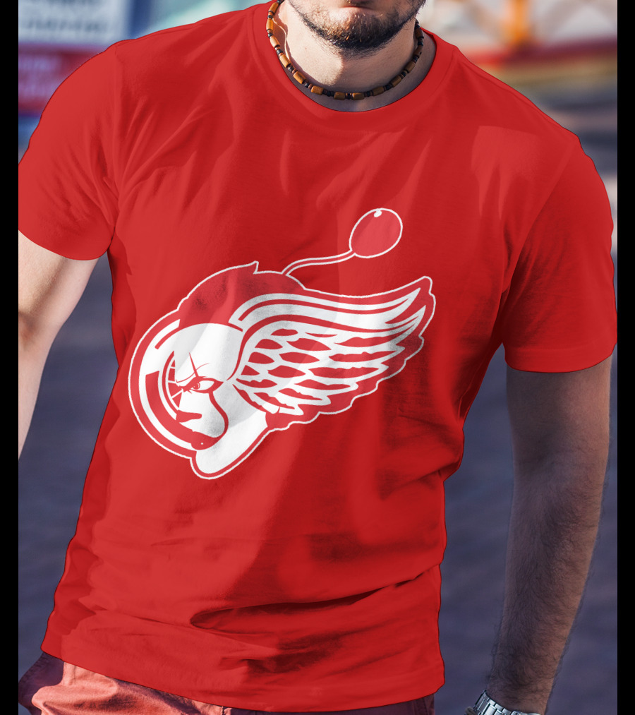Detroit Red Wings Pennywise NHL Crossover T-Shirt