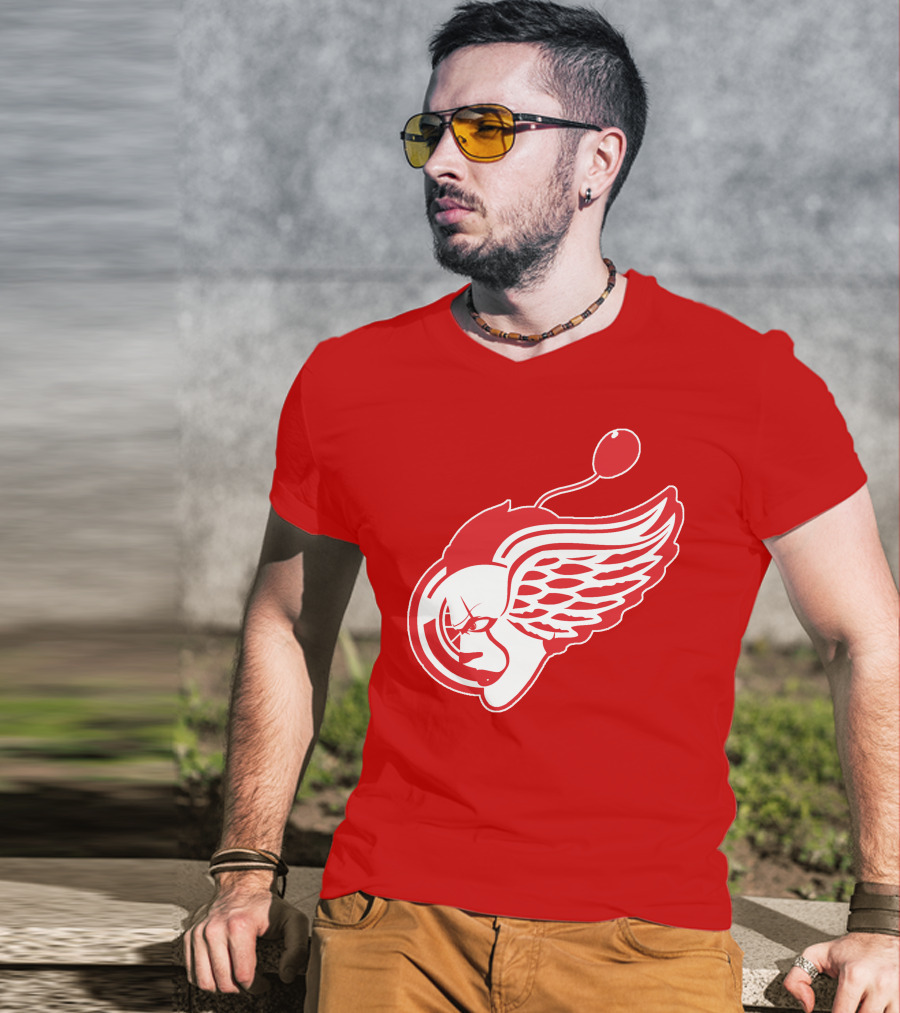 Detroit Red Wings Pennywise NHL Crossover T-Shirt