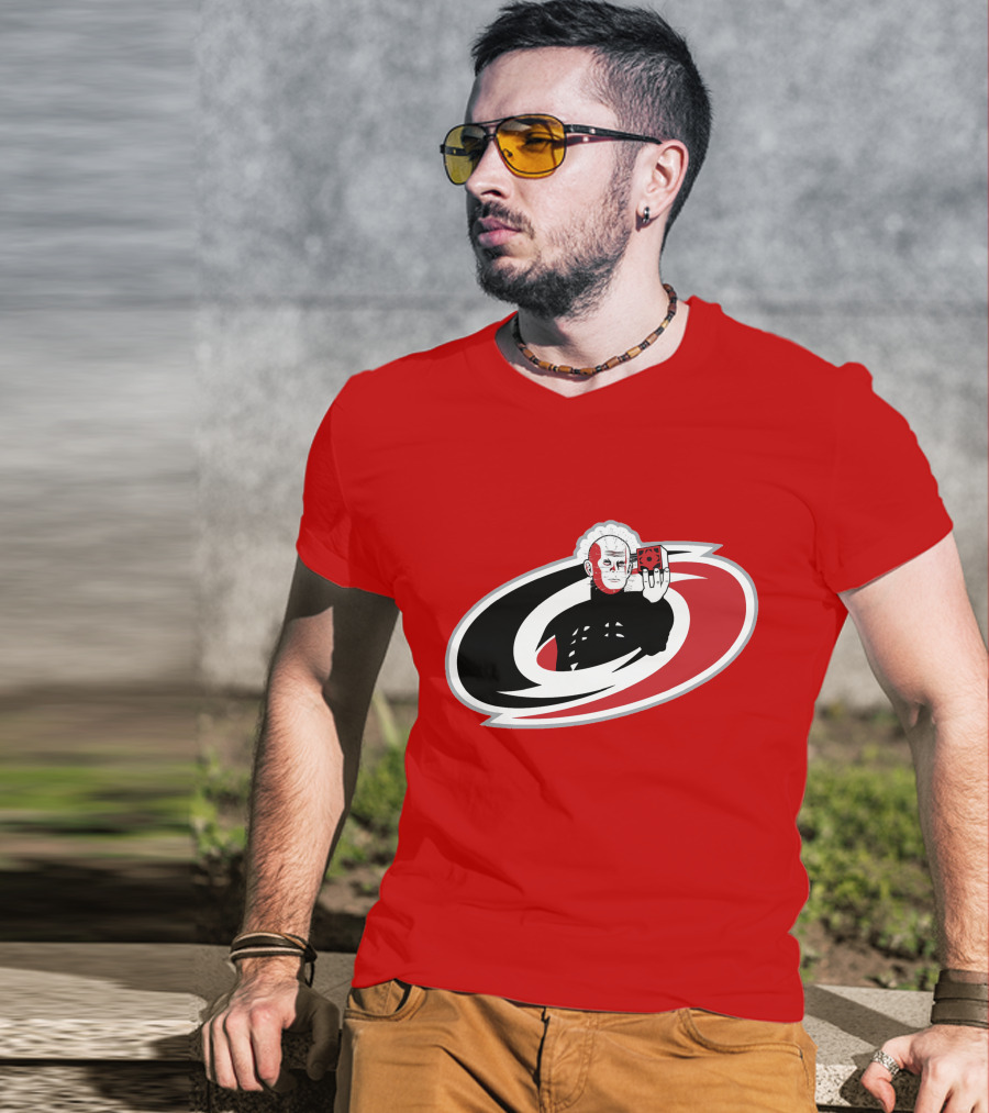 Carolina Hellraisers NHL Horror-Themed Hockey T-Shirt