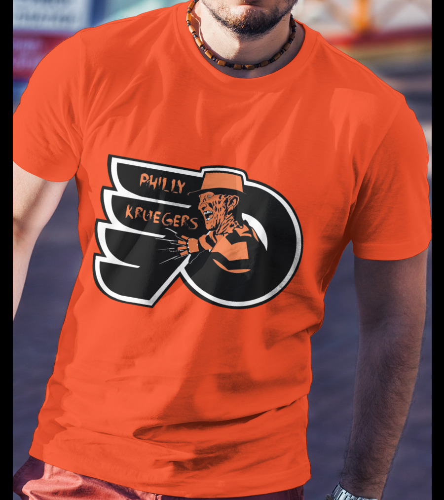 Philly Kruegers NHL Horror Hockey Fusion T-Shirt