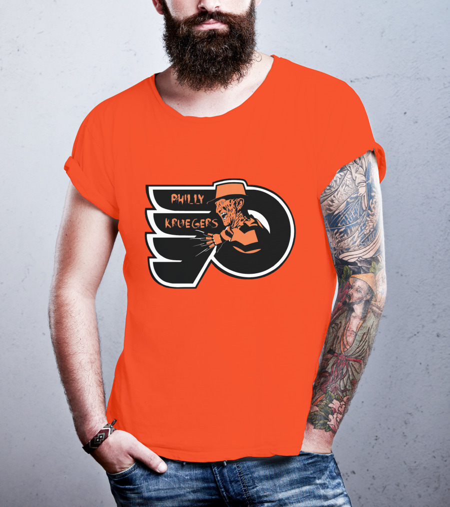 Philly Kruegers NHL Horror Hockey Fusion T-Shirt
