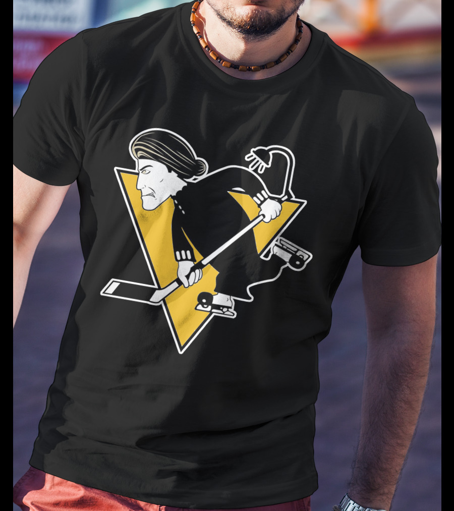 Pittsburgh Norman Bates Hockey T-Shirt