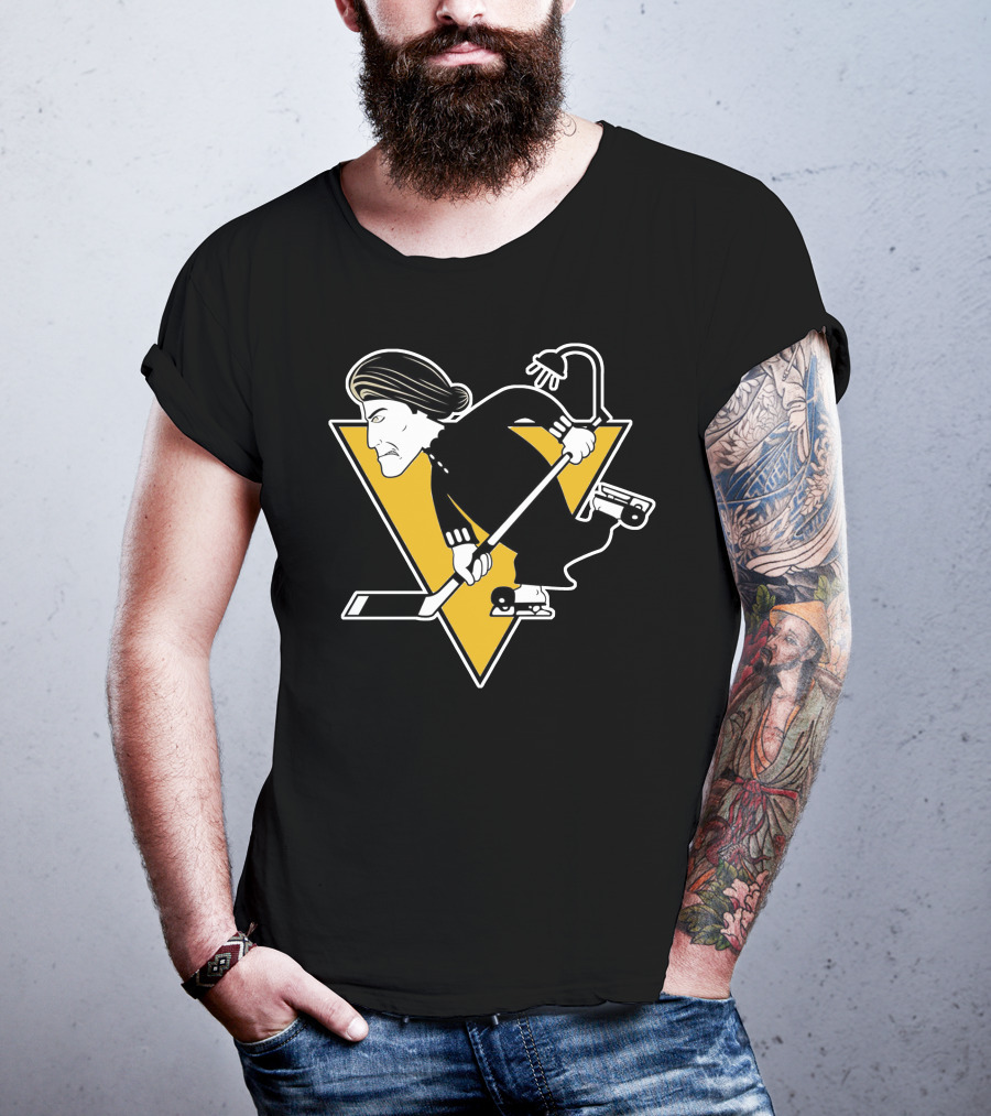 Pittsburgh Norman Bates Hockey T-Shirt