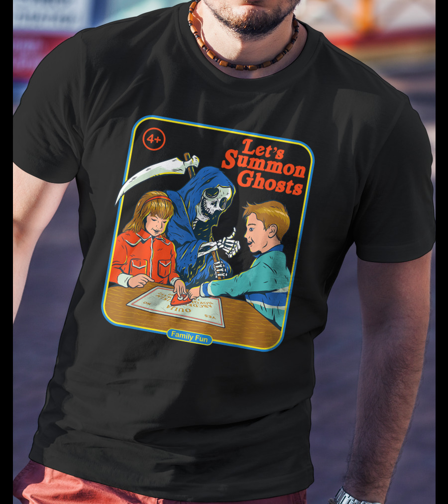 Let's Summon Ghosts Family Fun 4+ T-Shirt