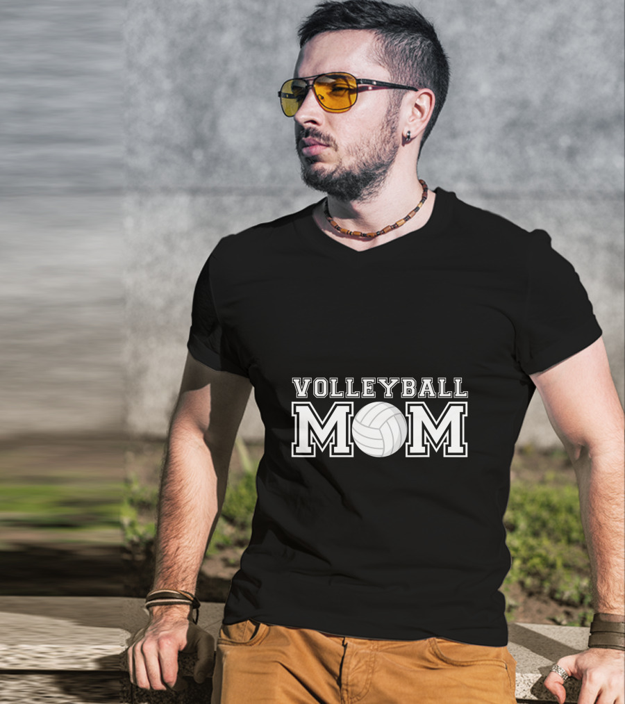 Volleyball Mom Volleyball T-Shirt