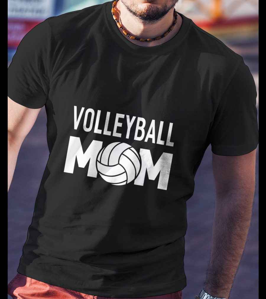 Volleyball Mom Women Funny Sports T-Shirt