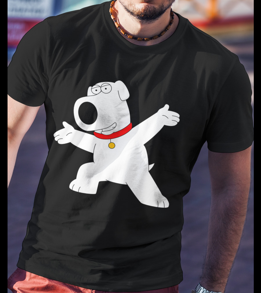 Brian Griffin Family Guy Dance Pose T-Shirt
