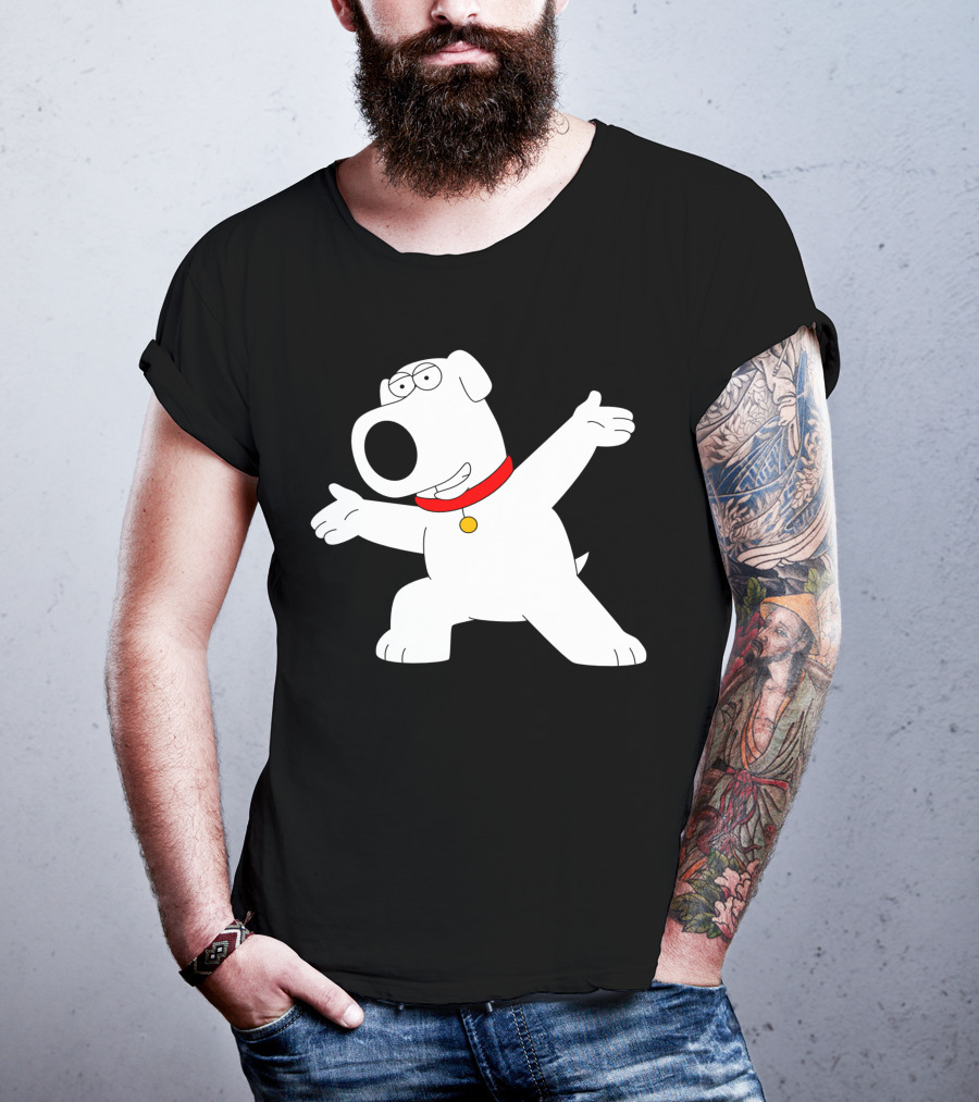 Brian Griffin Family Guy Dance Pose T-Shirt