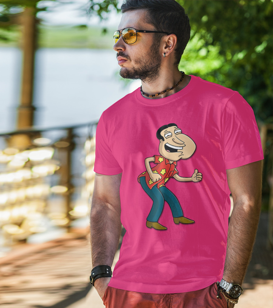 Glenn Quagmire Family Guy Thumbs Up Hawaiian Shirt Character T-Shirt