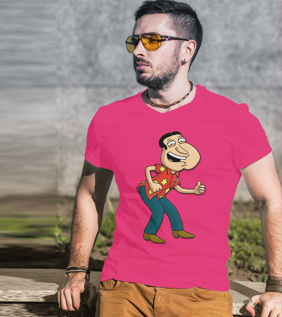 Glenn Quagmire Family Guy Thumbs Up Hawaiian Shirt Character T-Shirt