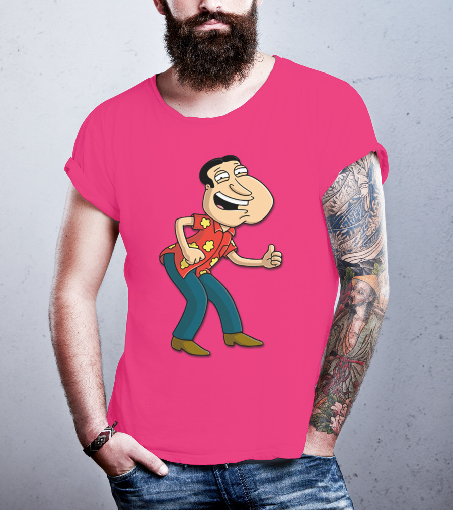 Glenn Quagmire Family Guy Thumbs Up Hawaiian Shirt Character T-Shirt