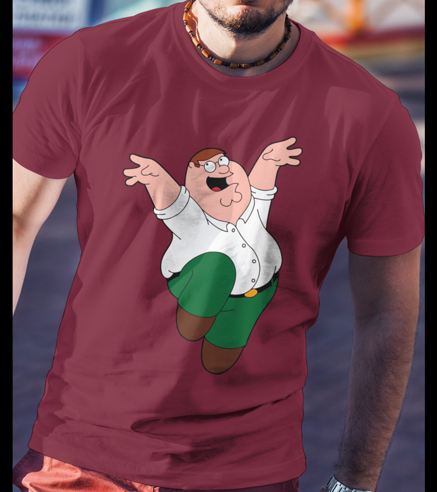 Peter Griffin Jumping Pose Family Guy T-Shirt