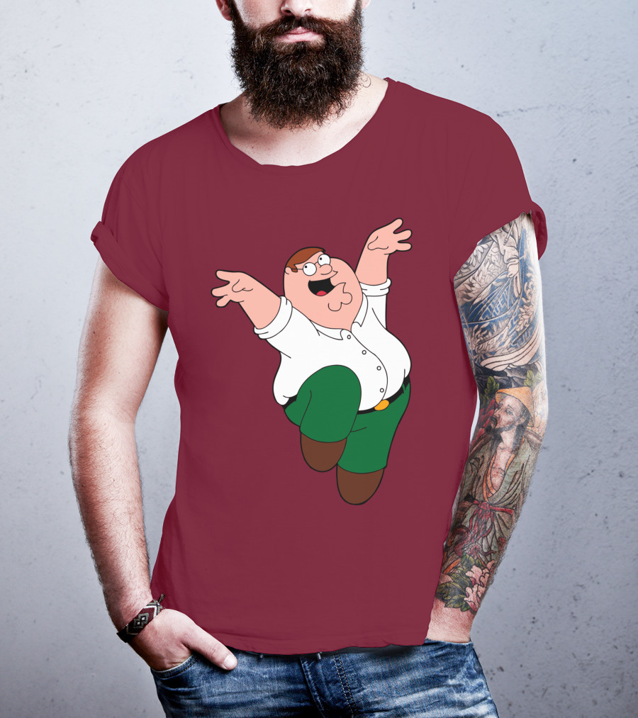 Peter Griffin Jumping Pose Family Guy T-Shirt