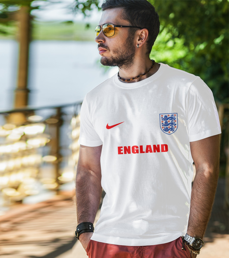 England Three Lions Crest T-Shirt