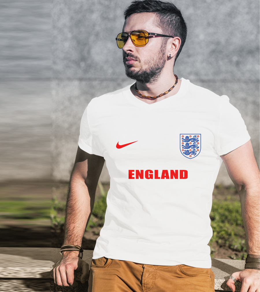 England Three Lions Crest T-Shirt