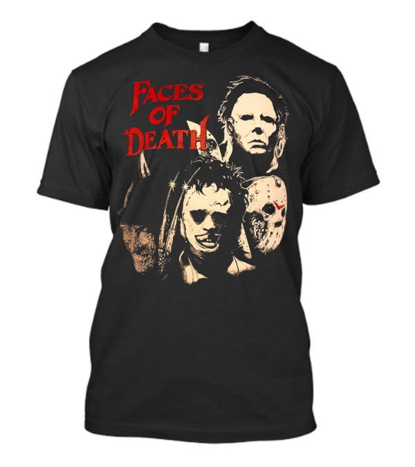 Faces Of Death Michael Myers Horror Icons T-Shirt
