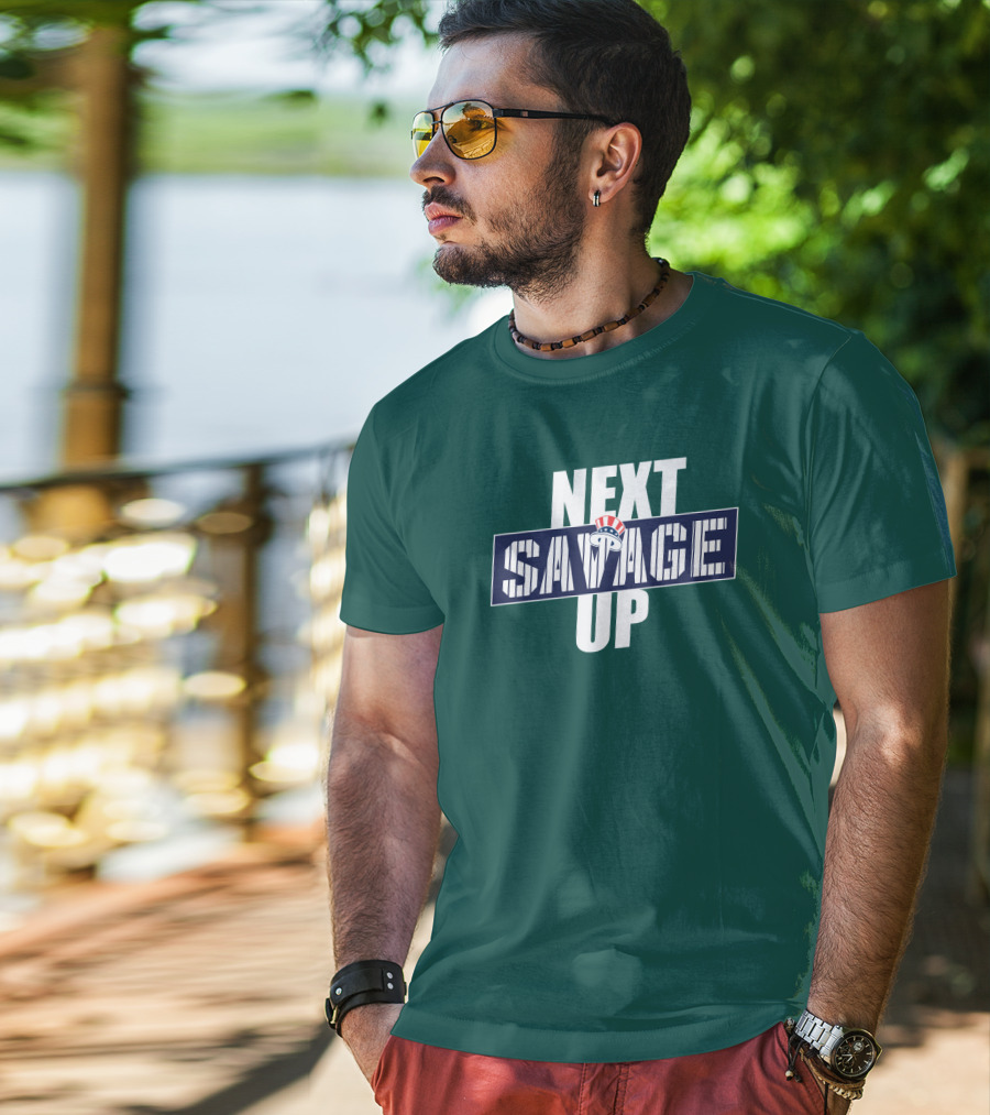 Next Savage Up Yankee Style Apparel Iconic T-Shirt